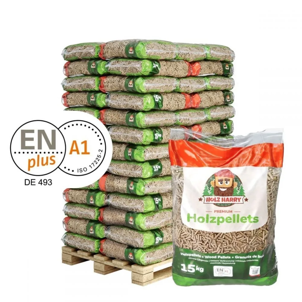 3 Paletten Pellets von HOLZ HARRY