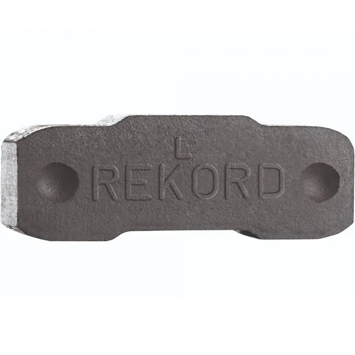 REKORD Braunkohlebriketts als Palette Folie